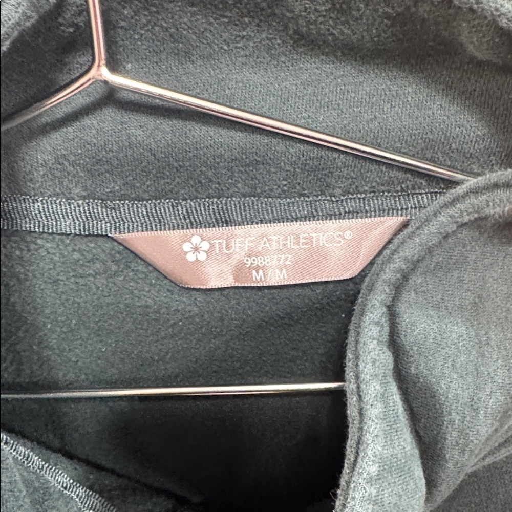 1/4 Zip Green Size Med - Picture 2 of 2